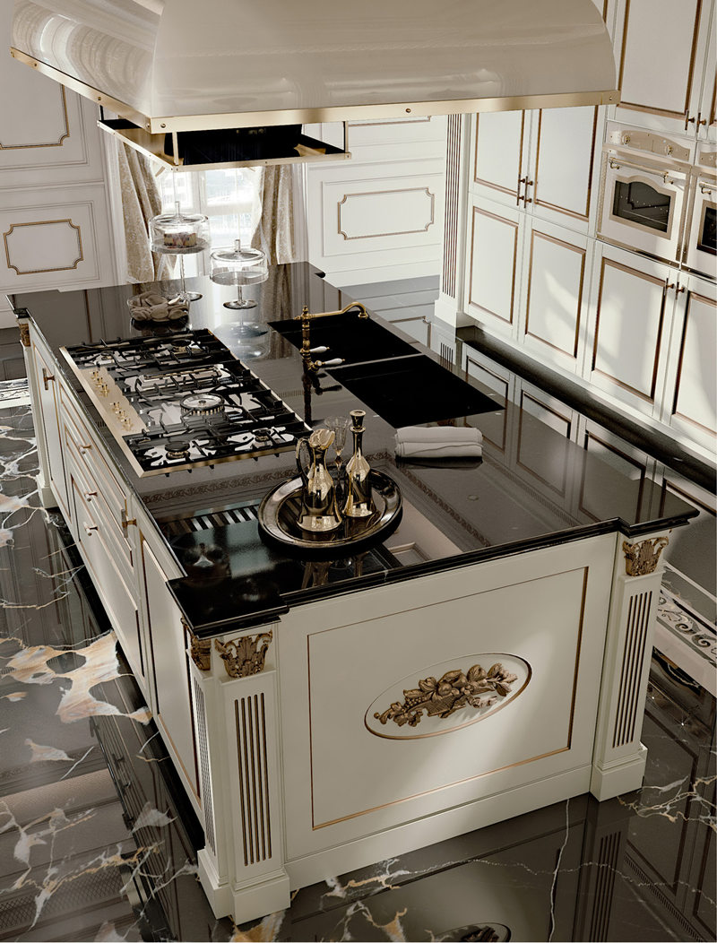 Traditional Kitchen Cabinet