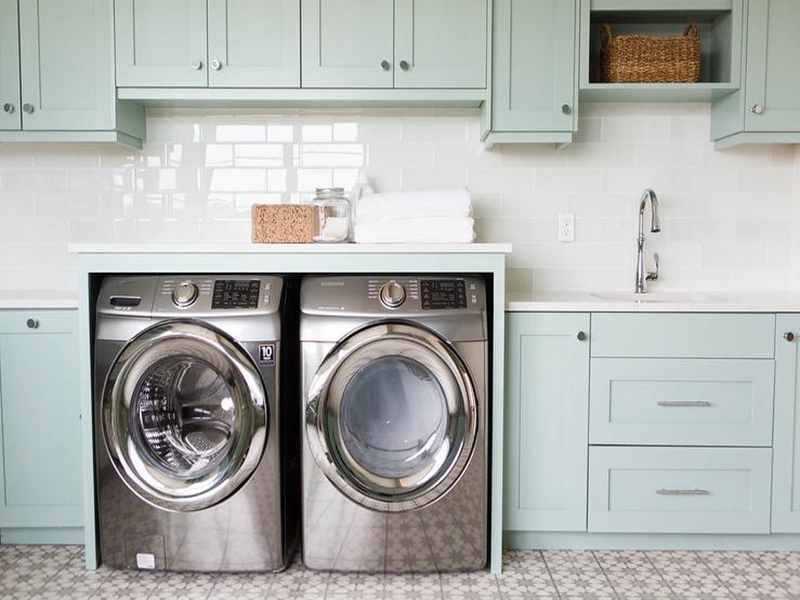 laundry room cabinet