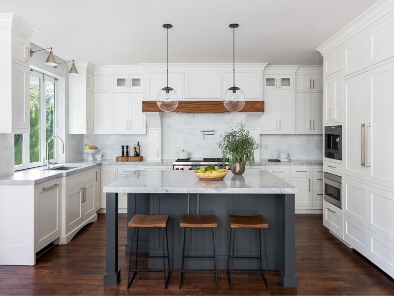 plywood kitchen cabinet