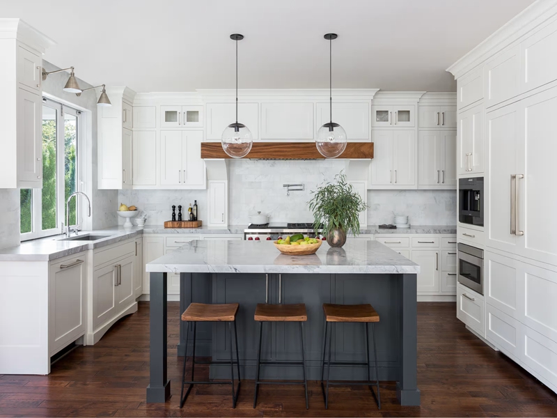 plywood kitchen cabinet