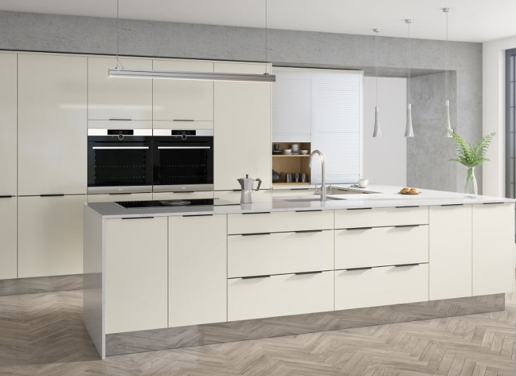 white kitchen cabinet