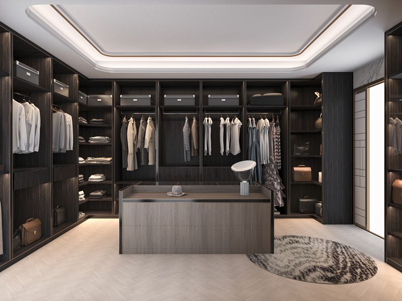Aesthetics and Focal Point of Closet