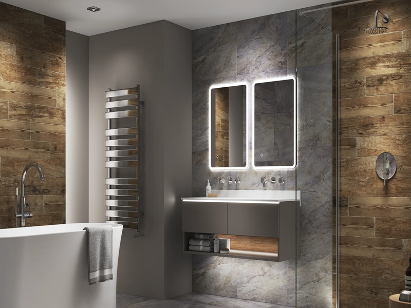 Optimise lighting for bathroom vanity