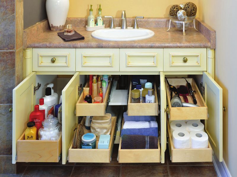 Assess your storage needs for bathroom cabinet
