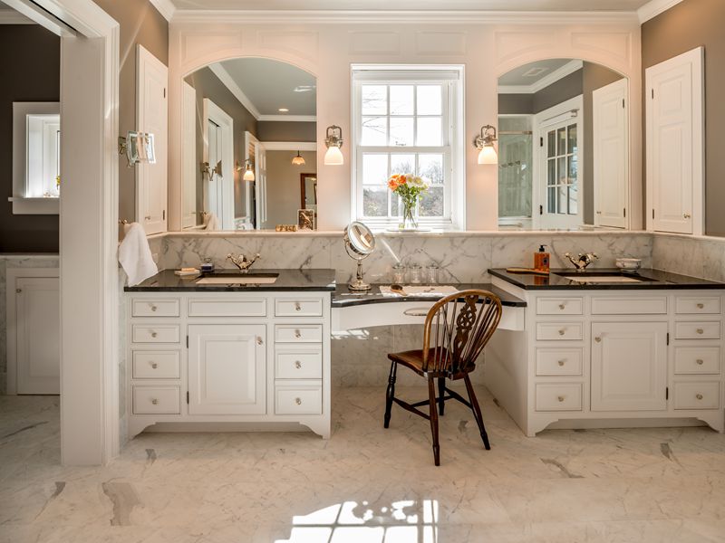 countertop space for bathroom vanity