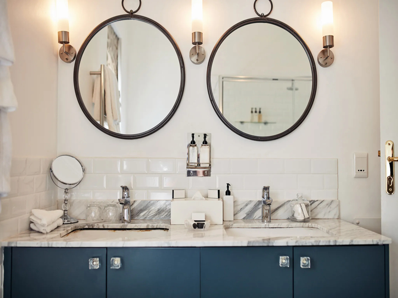 bathroom vanity ceramic handles