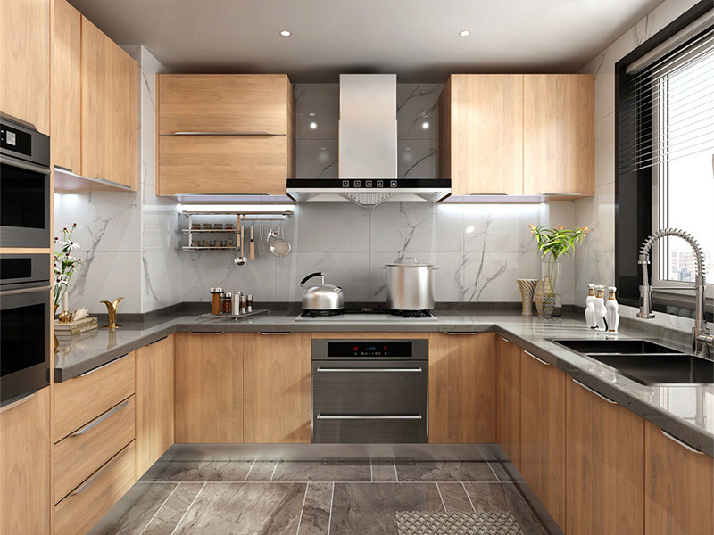 Light Oak Kitchen Cabinets