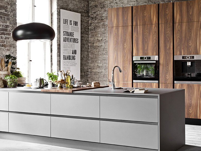 wood modern kitchen cabinets