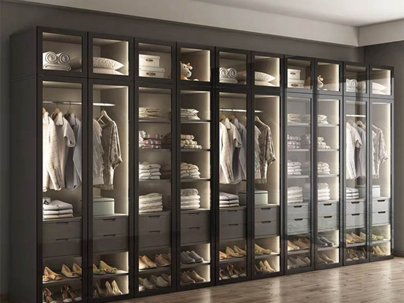 Wardrobe with LED Light