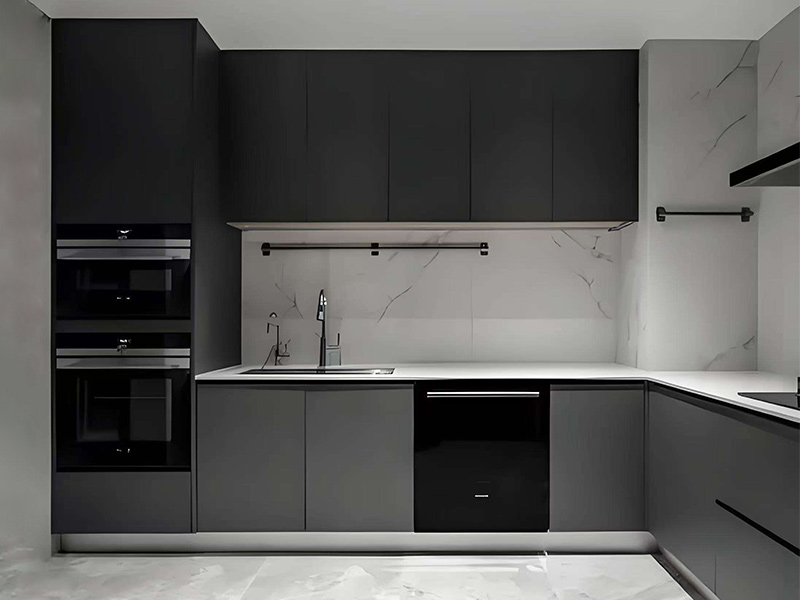 white kitchen cabinet modern