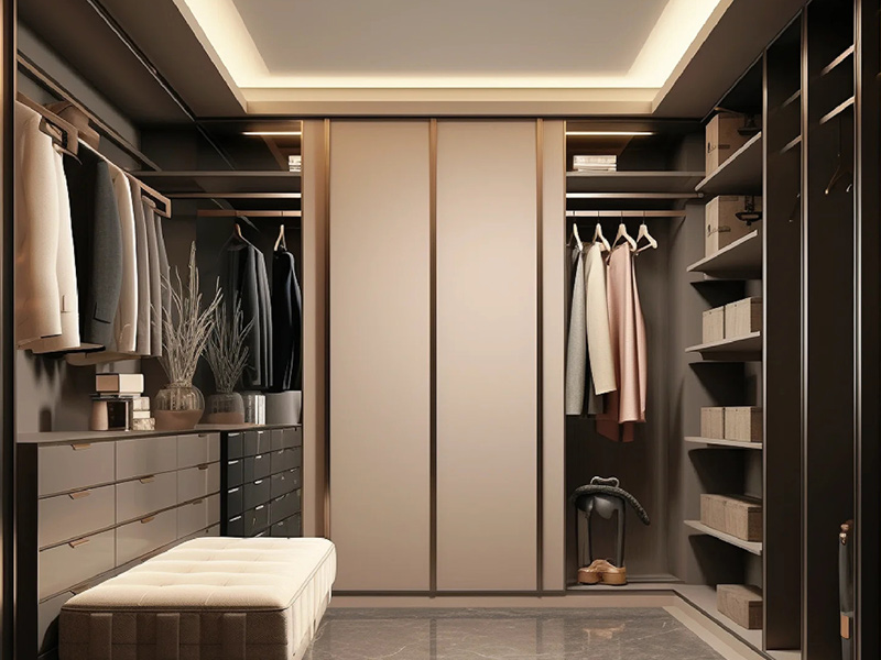 walk-in wardrobe