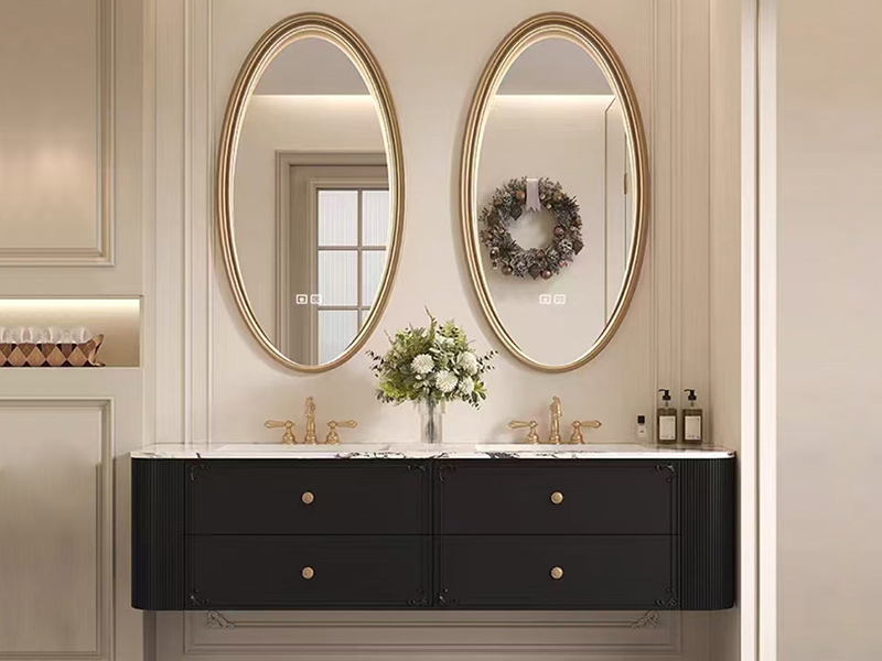 Light French Bathroom Vanity