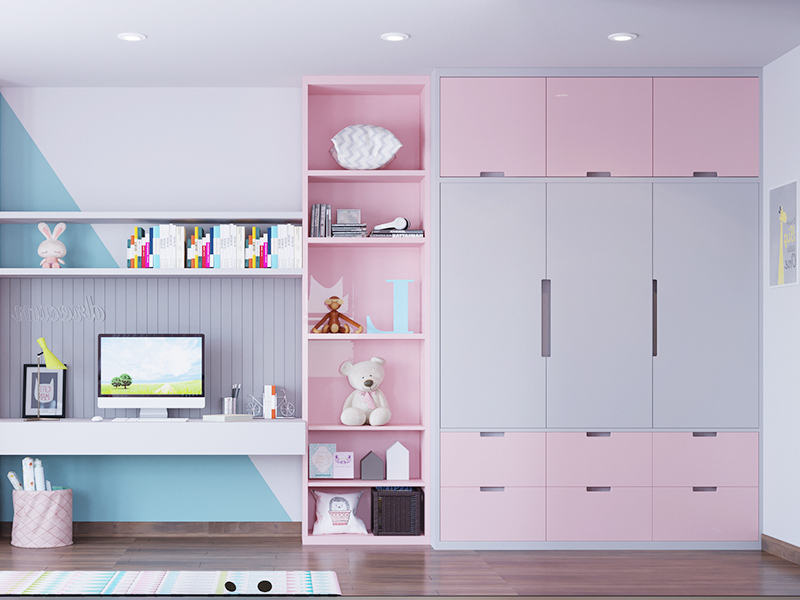 Mix Open & Closed Wardrobe