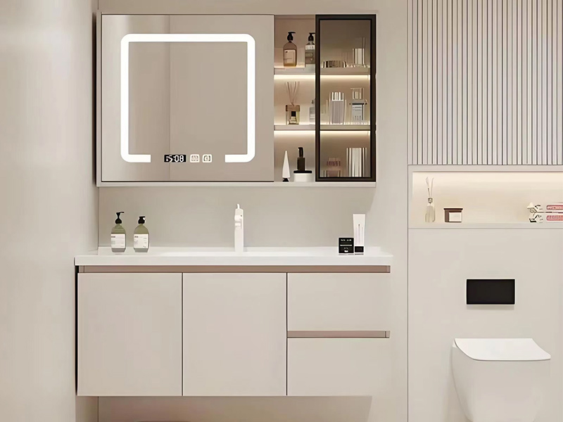 White Bathroom Vanities Cabinets