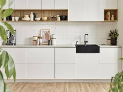 YALIG kitchen cabinet lacquer kitchen cabinet white design - YALIG