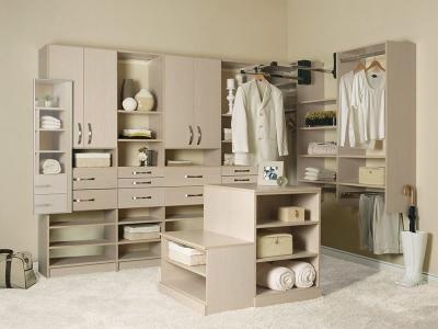 Modern Style Minimalist Walk-in Wardrobe