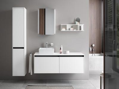 Good Looking Double Sink Bathroom Cabinets