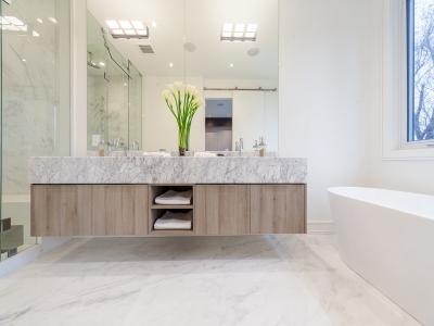 Good Looking Double Sink Bathroom Cabinets