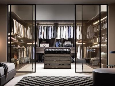 Modern Style Walk-in Wardrobe