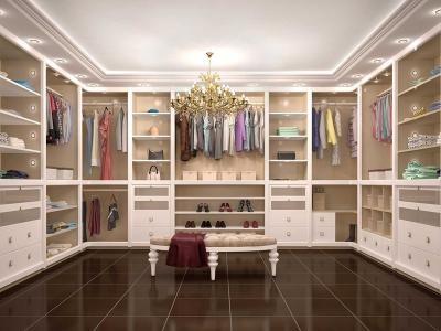 White Walk In Wardrobe