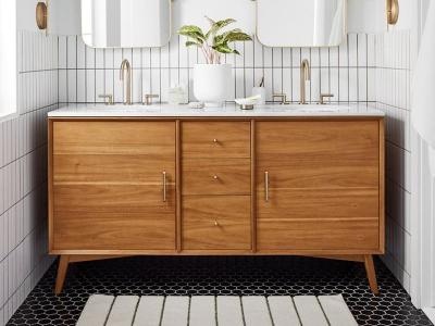 Bathroom Vanity with Handle