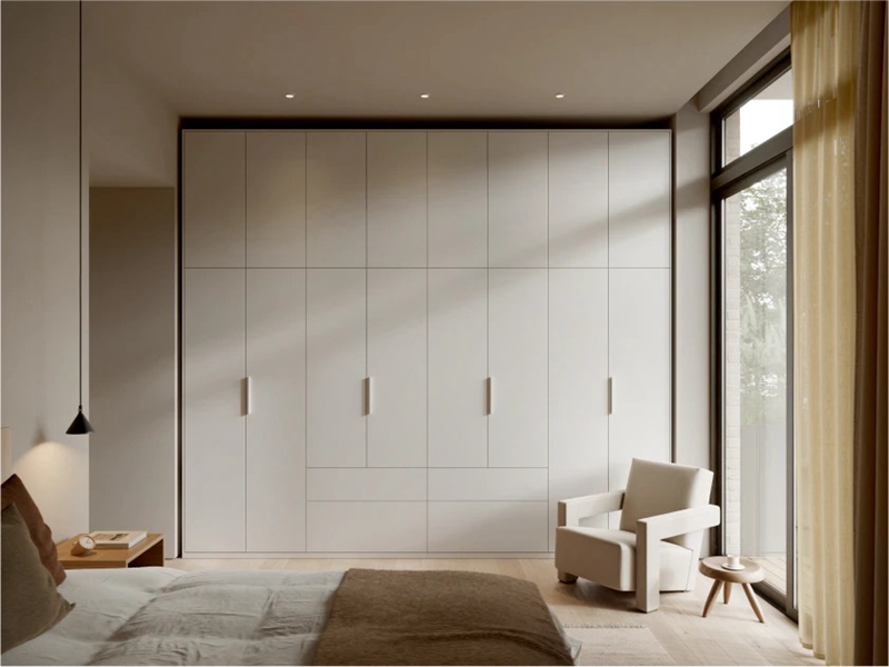 What are the designs of wardrobe doors?