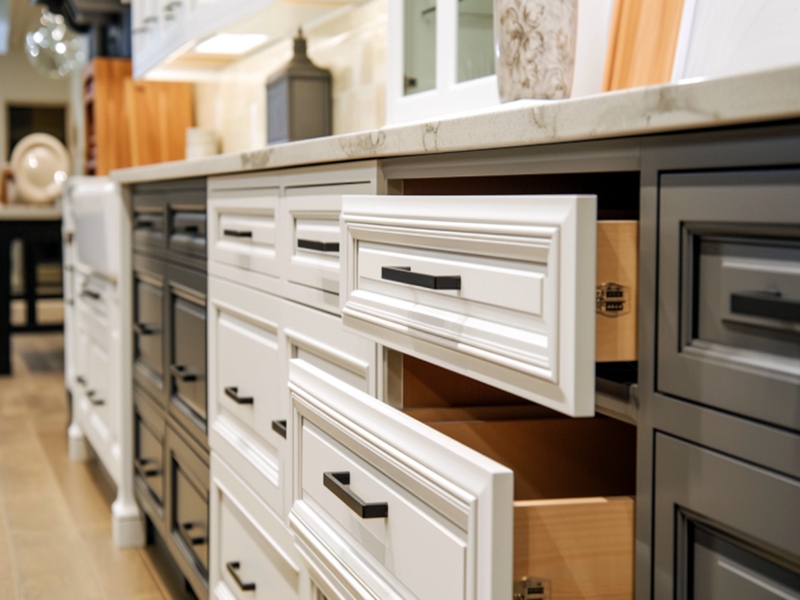 Drawer Design for Kitchen Cabinets