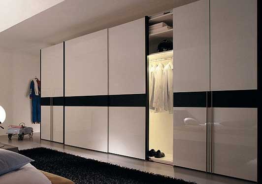 The safety of wardrobe sliding doors