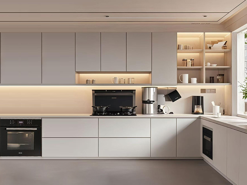 Customized Household Luxury Practical Organization Logical Interiors Modern Kitchen Cabinet 